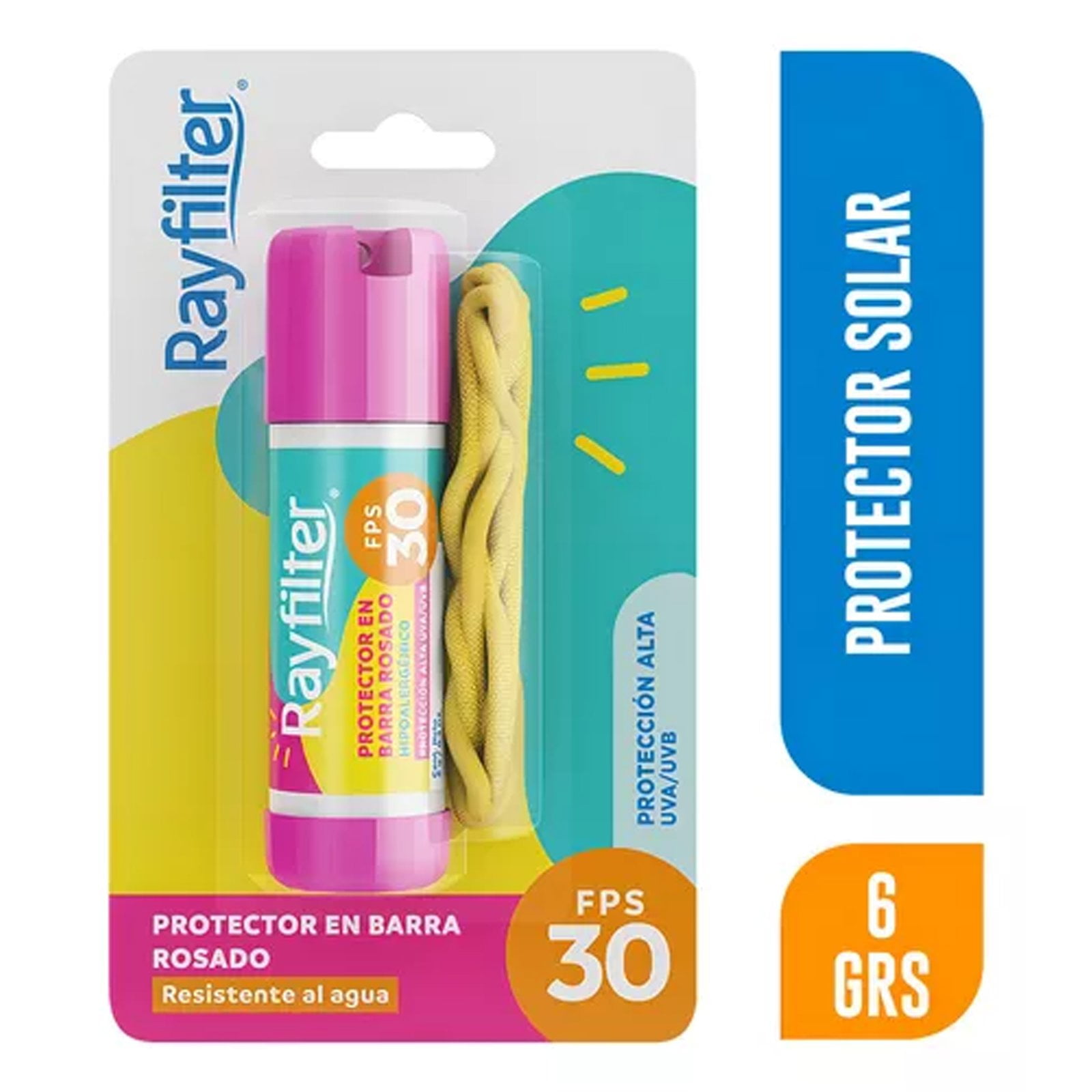 Rayfilter - Protector Barra Spf 30 Rosado