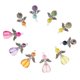 thumbnail image 2 of 10 piezas mixtas del ala del ángel encantos perla colgante diy joyería hallazgos del arte, 2 of 5