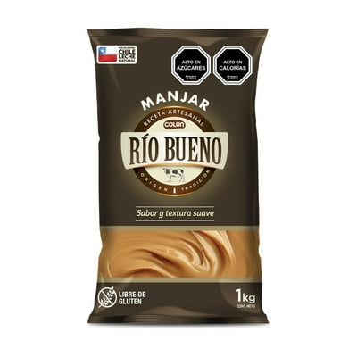 Manjar Receta Artesanal Río Bueno Bolsa 1 Kg Colun