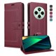 thumbnail image 1 of Premium Wallet Case for Xiaomi Redmi 14C with Card Slots & Kickstand, Flip Cover Red, 1 of 6
