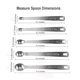 thumbnail image 2 of Cucharas Medidoras TallsooU 5 Piezas Acero Inoxidable, 2 of 2