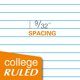thumbnail image 3 of Relleno de Papel KAISA 21x26 cm Rayado Universitario - Pack de 3, 3 of 6