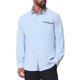 thumbnail image 5 of INSPIRE CHIC Camisas de Vestir para Hombre de Manga Larga con Cuello de Cuadros y Botones XL Azul Claro, 5 of 6