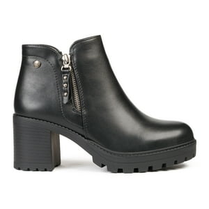 Botín Mujer Negro Liso Jun Boteli