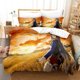 thumbnail image 1 of Anime Spice and Wolf Bedding Set Single Twin Full Size Bed Set Adult Kid Bedroom Duvetcover Set Home Textile Bed Sheets, 1 of 5