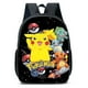 thumbnail image 1 of Pokemon Kids School Backpack Storage Bag Pikachu Anime Printed School Bag Teenager Student Cartoon Bookbag Outdoor Rucksack, 1 of 3