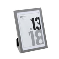 Vgo - Marco Plast. Con Paspartu 10X15 / Sin Paspartu 13X18 Gris