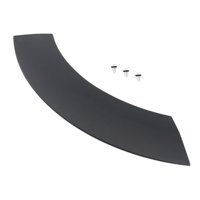 Magideal - Cubierta De Moldura Arco De Rueda Automática Guardabarros Resistentes Al Desgaste Con Accesorios De Montaje Para Piezas De Accesorios Exteriores , Puerta Trasera Derecha