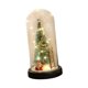 thumbnail image 3 of árbol De Navidad Con Cubierta De Cristal Con Luz De Papá Noel En Miniatura Para Sala De Estudio Estilo B, 3 of 5