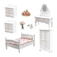 thumbnail image 4 of Mini Muebles De Casa De Muñecas, Juegos De Dormitorio, Accesorios De Escena De Vida 1:12, 8 Uds., 4 of 5