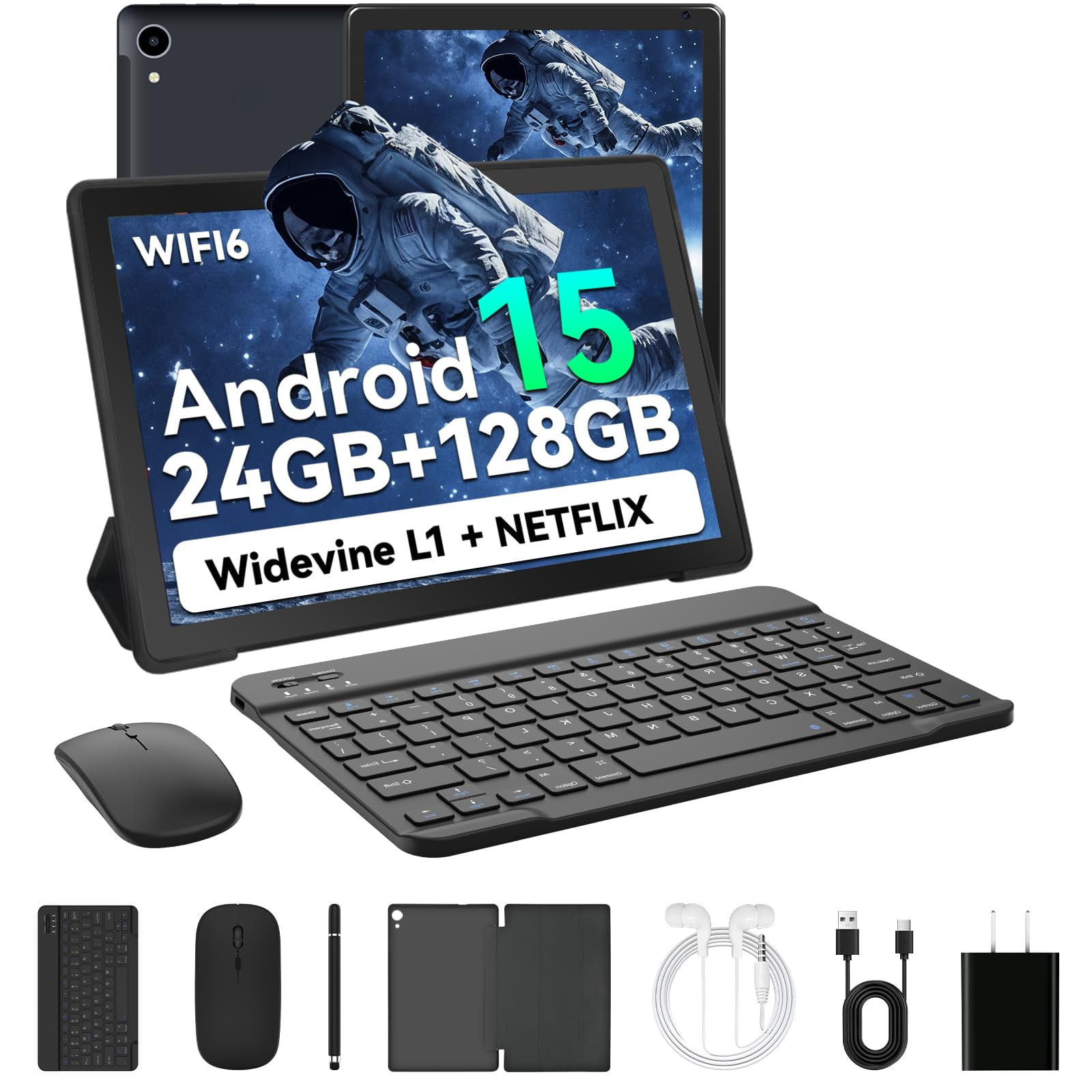 Tablet Higrace 10,1" 24 Gb De Ram 128 Gb De Rom 1 Tb, Android 15