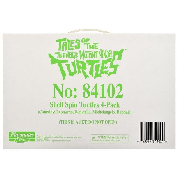 Figuras de acción Teenage Mutant Ninja Turtles Shell Spin, paquete