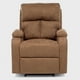 thumbnail image 2 of Berger Reclinable Moderno De Lino Café Matheus Vs8070br, 2 of 9