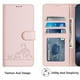 thumbnail image 4 of Funda tipo cartera FOXDOCK para Samsung Galaxy A21S con soporte, ranuras, RFID, diseño de gato, 4 of 5