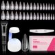thumbnail image 1 of Kit de uñas Beetles Tipex Gel Medium Stiletto, 224 puntas con pegamento, 1 of 9