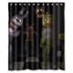 thumbnail image 1 of Cortina de ducha de Freddy's en Five Nights at Freddy's, juego de cortina de baño con ganchos, tamaño 60 x 72 pulgadas, 1 of 3