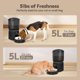thumbnail image 2 of Comedero automático para gatos MYGODPET WiFi 5G con control por app, 2 of 3