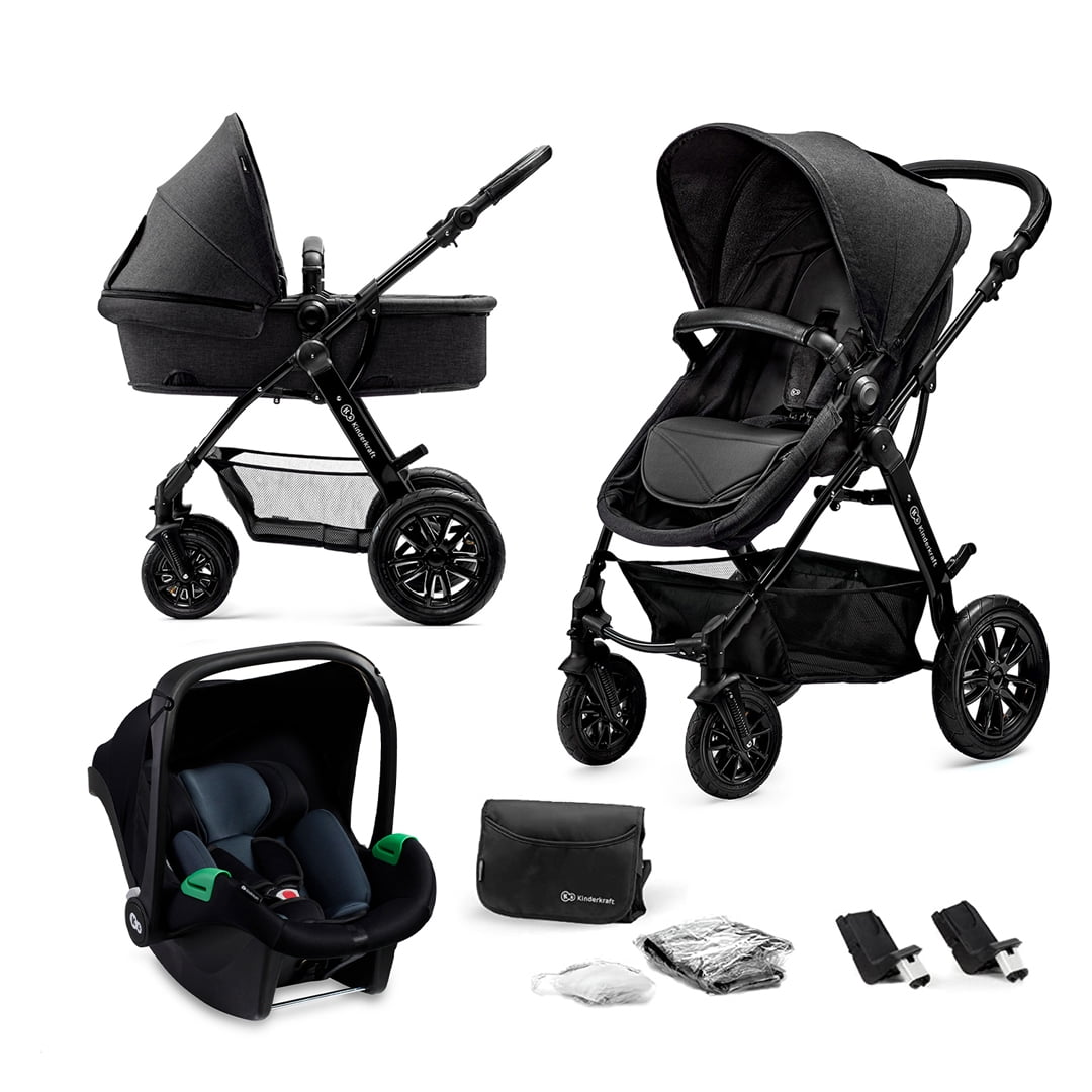 Coche Travel System Moov 3 En 1 Black