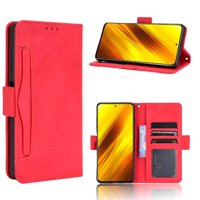Funda Tipo Billetera Foxdock Para Xiaomi Poco X3 Pro – Tapa Flip Con Tarjetero