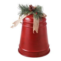 Magideal - Adorno Colgante De Campana De Navidad, Adorno Navideño, Colgante Con Dije, Adornos Colgantes Para Oficina, Restaurante, Celebración, Porche Y Patio Rojo Grande