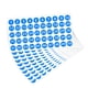 thumbnail image 5 of Etiqueta Adhesiva de Número de Existencias, Etiqueta Redonda Autoimpermeable Continua para Clasificación de álbumes de Recortes, Artesanías de Boutiqu azul, 5 of 5