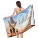 thumbnail image 4 of Duna Toalla de playa de secado rápido con diseño temático, regalo para mujeres y niñas, ideal para cumpleaños, fans, amantes de la música, uso en la playa o al aire libre, 78 × 150 cm, 4 of 6