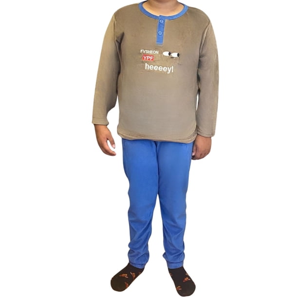 Pijama Micropolar Niños Diseños Y Colores 429