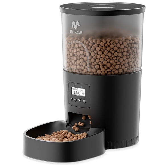 Alimentador automático para gatos IMIPAW 3L con temporizador programable