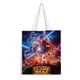 thumbnail image 1 of Star Wars: Clone Wars Bolso de tela con estampado de lienzo para mujer, bolsa de compras reutilizable y estética, con cremallera interior, regalo para mujer,40*45cm., 1 of 6