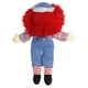 thumbnail image 3 of Peluche Aurora Timeless Raggedy Ann & Raggedy Andy 30 cm, 3 of 4