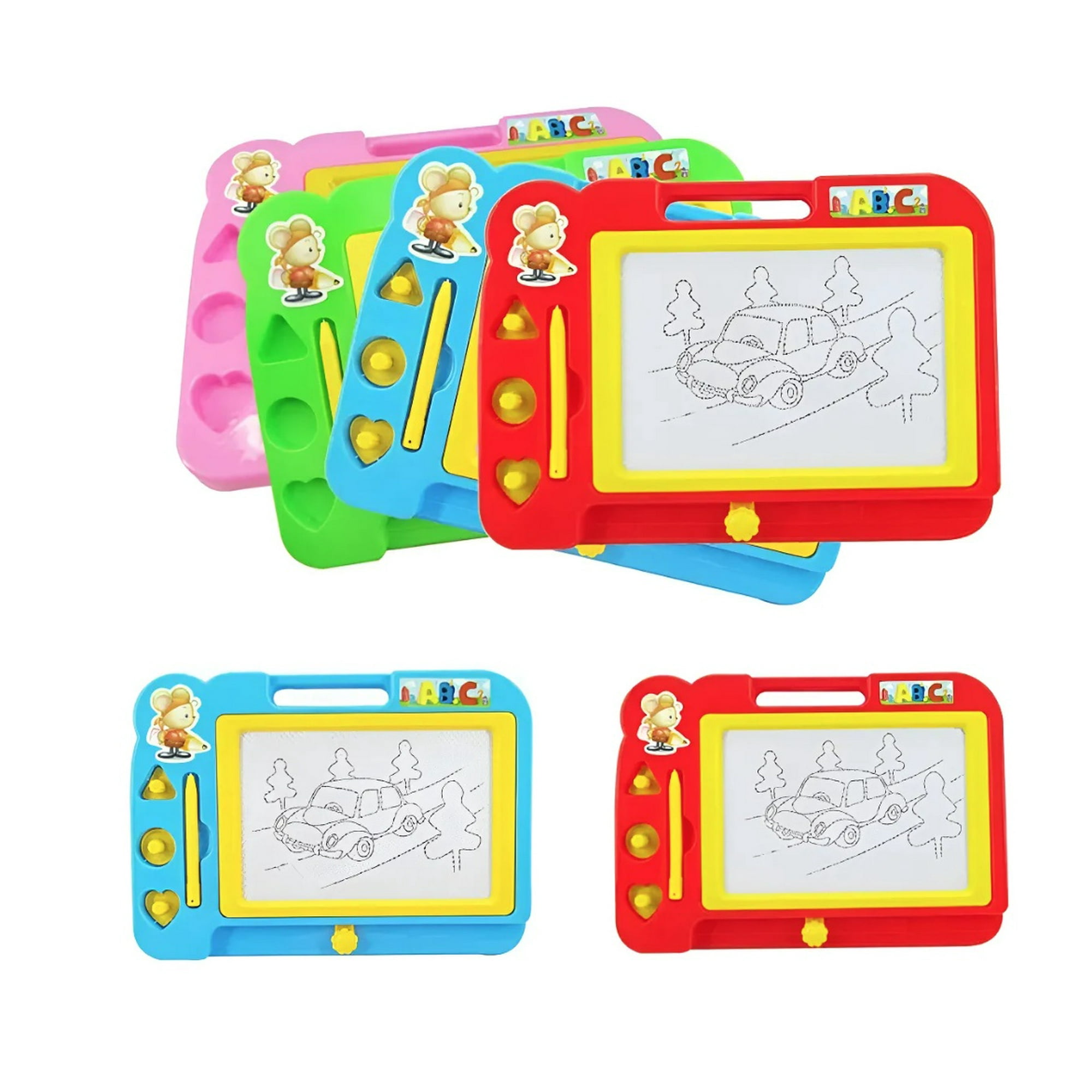 Atlas - Tablero De Dibujo Imán Borrable Para Niños