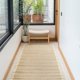 thumbnail image 2 of Alfombra Evora Pasillera Entrada Polipropileno Lavable Beige 90x300, 2 of 3