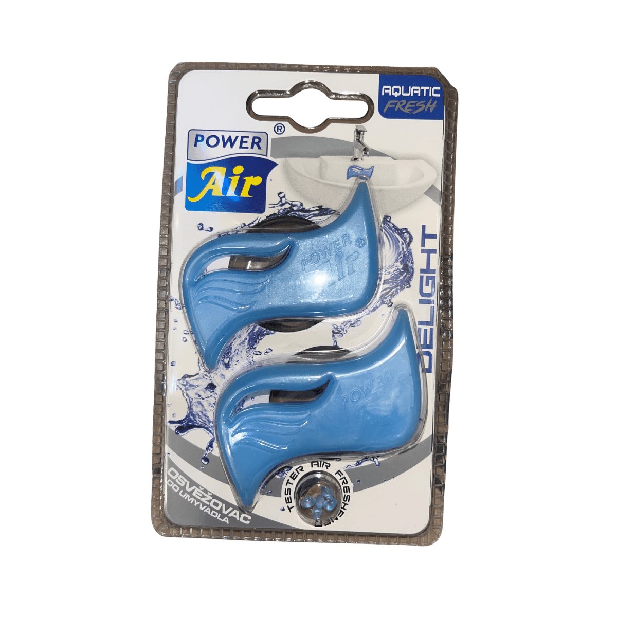 Aromatizante Para Lavamanos Y Lavaplatos Power Air Aroma Acquatic Fresh