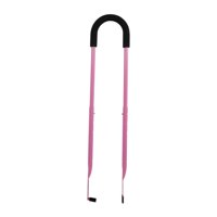 Magideal - Mango De Entrenamiento Para Bicicleta, Mango De Empuje Para Aprendizaje De Bicicleta, Fácil De Instalar, Barra De Empuje De Equilibrio, Barra De Empuj Rosa