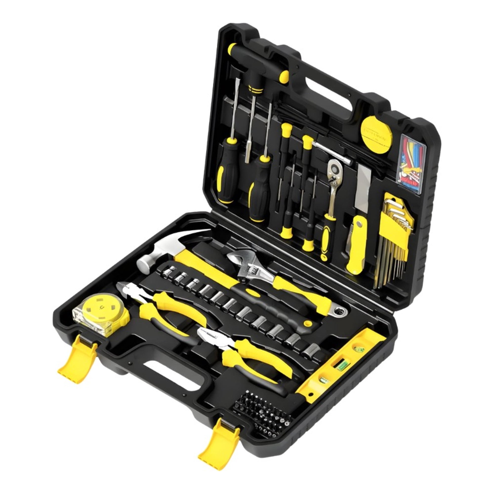 Genérico - Kit Herramientas Mecánicas Manuales Combinadas Maletín Jhn