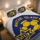 thumbnail image 1 of Maccabi Tel Aviv Basketball Logo with Star Cover Set Vintage Digital Print Bedding Soft & Light BeigeFriendly, 1 of 1