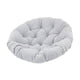 thumbnail image 5 of Cojín para Silla Colgante, Cojín para Asiento, Suave, Transpirable, Grueso, Cómodo, Versátil, Práctico para Sillas de Jardín, Tapete, Cojín para Meced Gris, 5 of 5