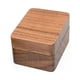 thumbnail image 4 of Joyero De Madera Anillos De Ceremonia De Boda Caja Para Portador Estuche De Viaje Escaparate Negro, 4 of 5