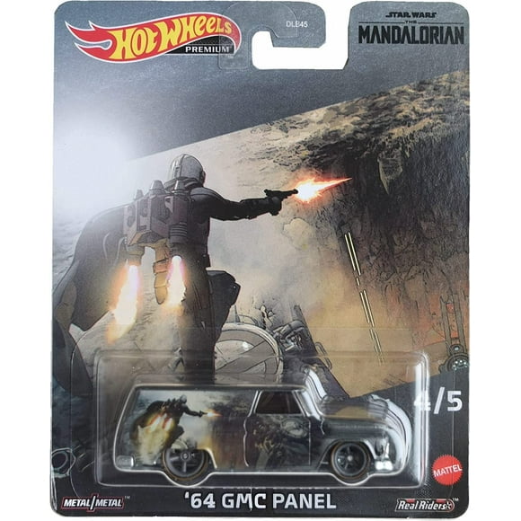 Panel GMC Hot Wheels Star Wars Premium '64 para coche fundido