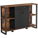 thumbnail image 1 of Mueble Aparador Buffet Fierro Negro y Madera Linsell, 1 of 5