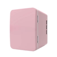 Bothyi - Mini Refrigerador De 4L, Refrigerador De Maquillaje Multiusos De Una Sola Puerta Para Vehículo De Camping, Oficina, Rosa