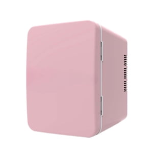 Bothyi - Mini Refrigerador De 4L, Refrigerador De Maquillaje Multiusos De Una Sola Puerta Para Vehículo De Camping, Oficina, Rosa