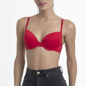 Lady Genny - Sostén Con Copas Lisas Y Arco