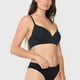 thumbnail image 3 of Sostén Mujer Base Microfibra Copa C Negro Corona, 3 of 5