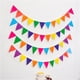 thumbnail image 4 of 6 juegos de banderines de arcoíris multicolores para colgar, banderines triangulares de papel, banderines de arcoíris para fiestas de cumpleaños y decoraciones de festivales., 4 of 7