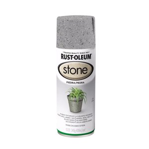 Rust-Oleum - Pintura En Spray Acabado Piedra Gris Texturado 340 G