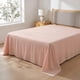 thumbnail image 1 of REGALWOVEN Sábana de Doble Gasa, Sábana Suave, Ropa de Cama con Textura Arrugada Rosa Claro 1 PC 63x91in, 1 of 5
