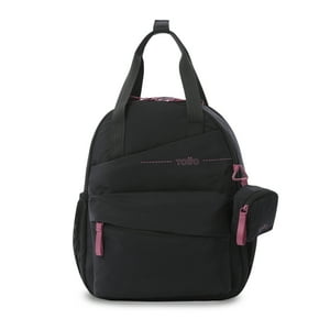 Mochila Universitaria Suzuka Negra Mujer Totto