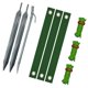 thumbnail image 5 of Kit De Estacas Para árboles De Alta Resistencia Fácil De Instalar Estacas Y Soportes Para árboles Versátiles Estaca Plateada Cuerda Verde, 5 of 5