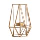 thumbnail image 5 of Candelabro Geométrico 3D Candelabro Con Marco De Hierro Candelabro Candelabro Dorado L, 5 of 5